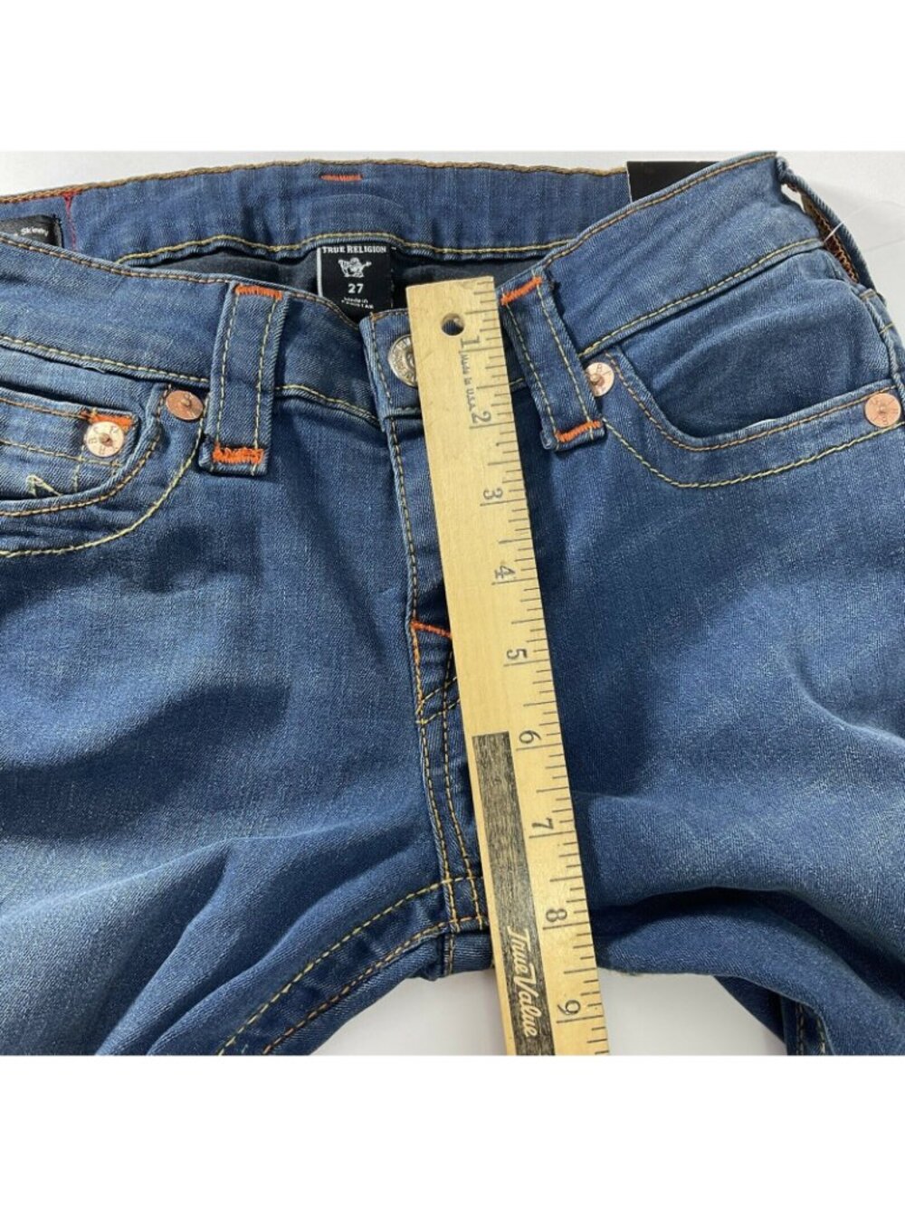 True Religion Jeans Womens Sz 27 Stella Low Rise Skinny Dreamcatcher Stretch Nwt - Picture 12 of 12
